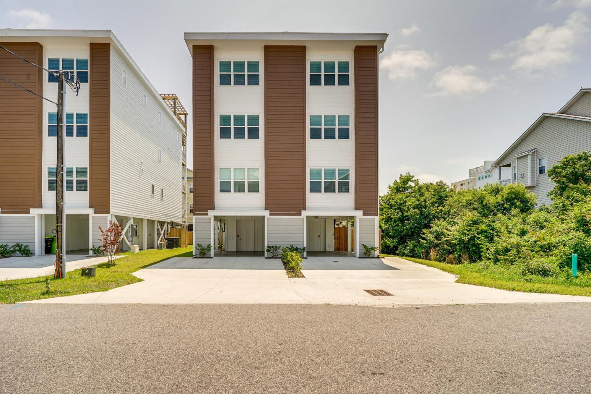 Carolina Beach Vacation Rental With Rooftop Terrace Extérieur photo